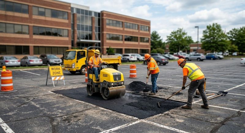 Parking Lot Repair in Bluffton, SC