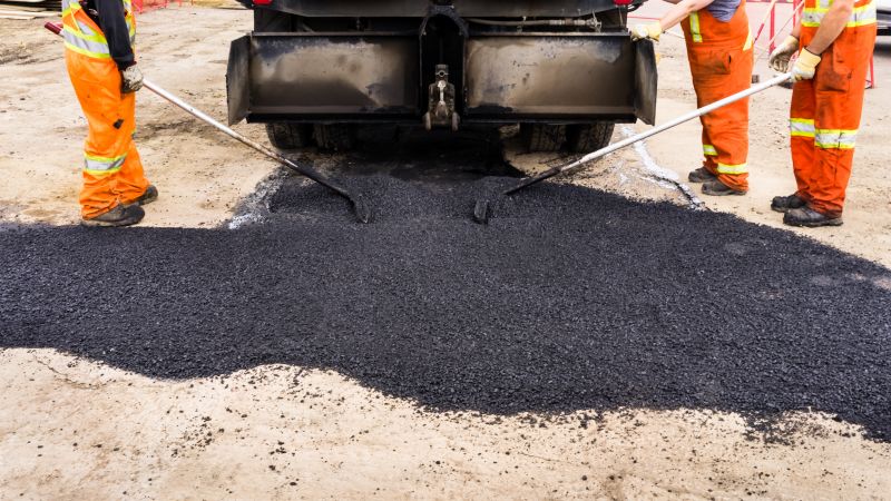 Road Asphalt Repair detail