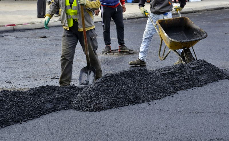 Road Asphalt Repair detail
